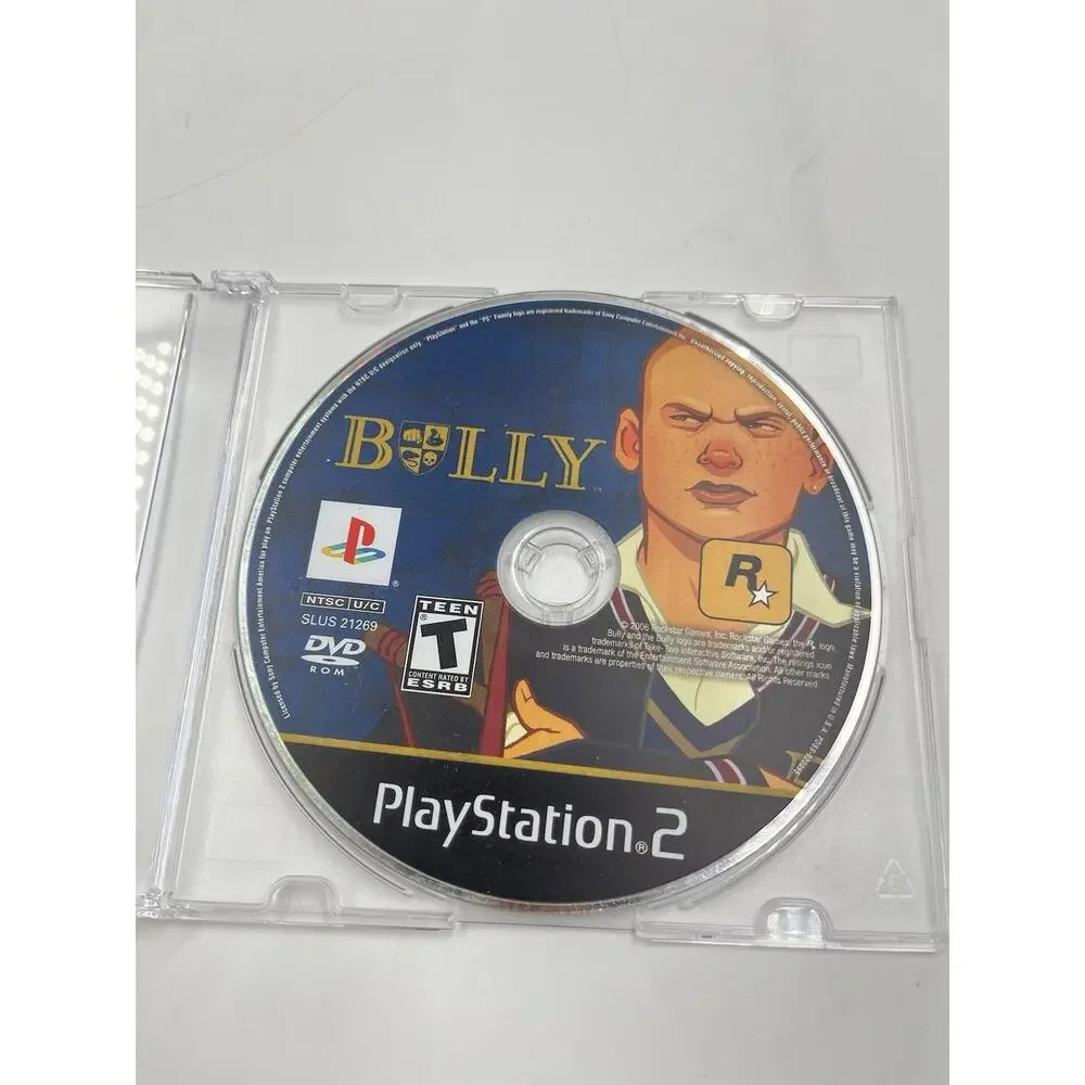 Bully PS2 PlayStation 2 Disc Only Tested Authentic
